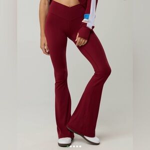 OFFLINE By Aerie Real Me High Waisted Crossover Flare Legging